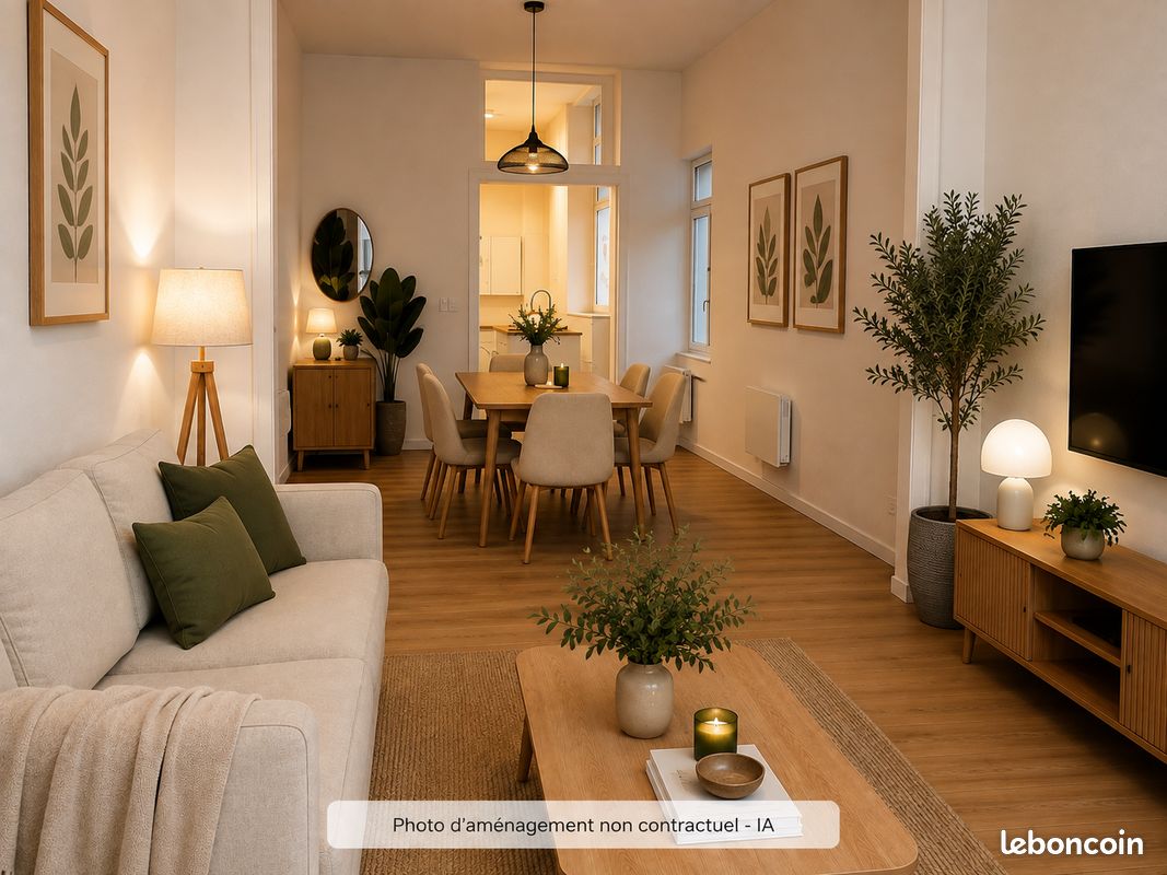 Appartement 2 pièces 50 m² · à Lille · 49,5 m² · 250 000 €