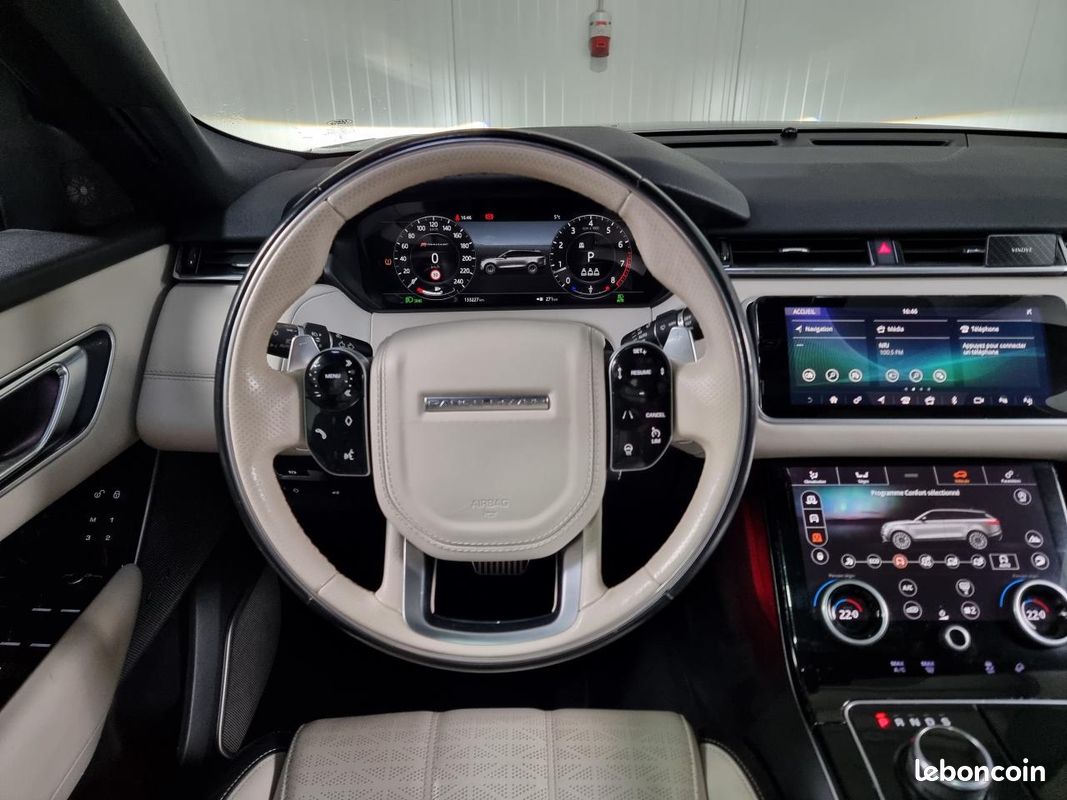 LAND ROVER RANGE ROVER VELAR 2.0 P300 ch - BVA R-Dynamic HSE Garantie 12 Mois (image 8)