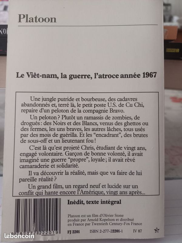 "Platoon " Dale A. Dye (image 2)