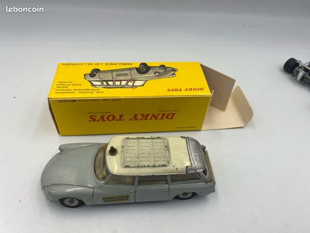 Boîte Carton Dur DINKY TOYS Pour Citroën Ambulance ID19 - Repro Fidèle, Occasion
