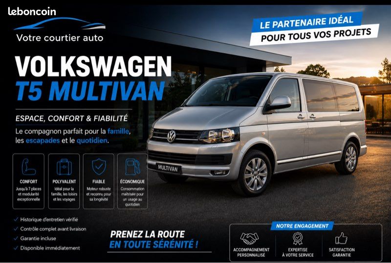 Volkswagen T5 Multivan 140 cv (image 1)
