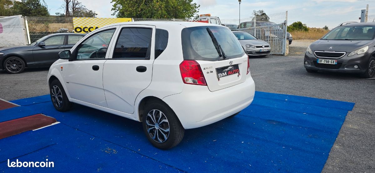 DAEWOO kalos / 1.2 essence 70 cv / année 2004 / ct ok (image 2)