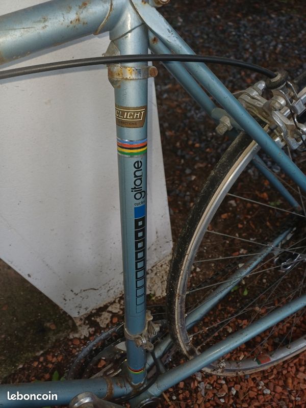 Vélo De Route Vintage Gitane Service Course - Années 70 - Cadre Acier Reynolds 531 - 54 Cm