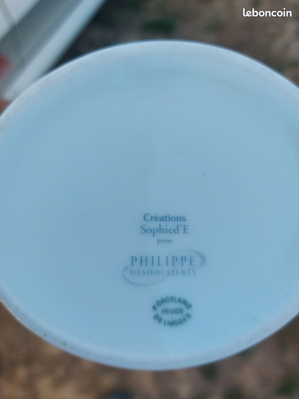 Service à café ou thé porcelaine de Limoges (image 2)