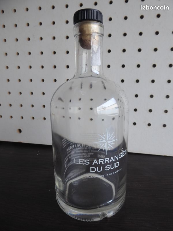 Bouteille de Rhum arrangé "Les arrangés du Sud" - VIDE (image 4)