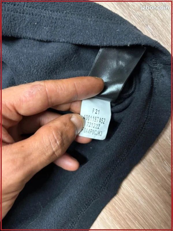 The North Face – Polaire 1/4 zip noire – Homme L (image 7)
