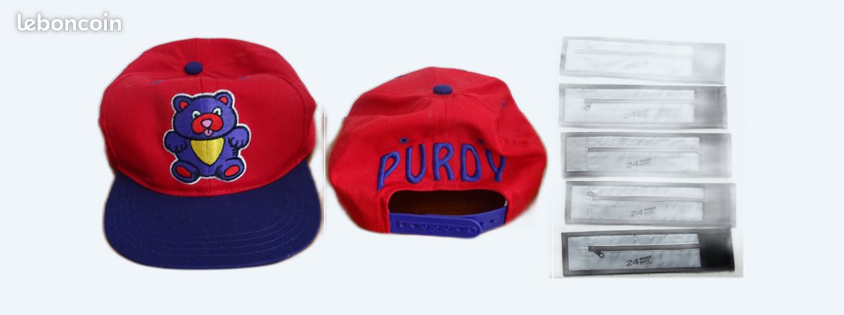 Casquettes et bracelets poignets 24 h moto (image 1)