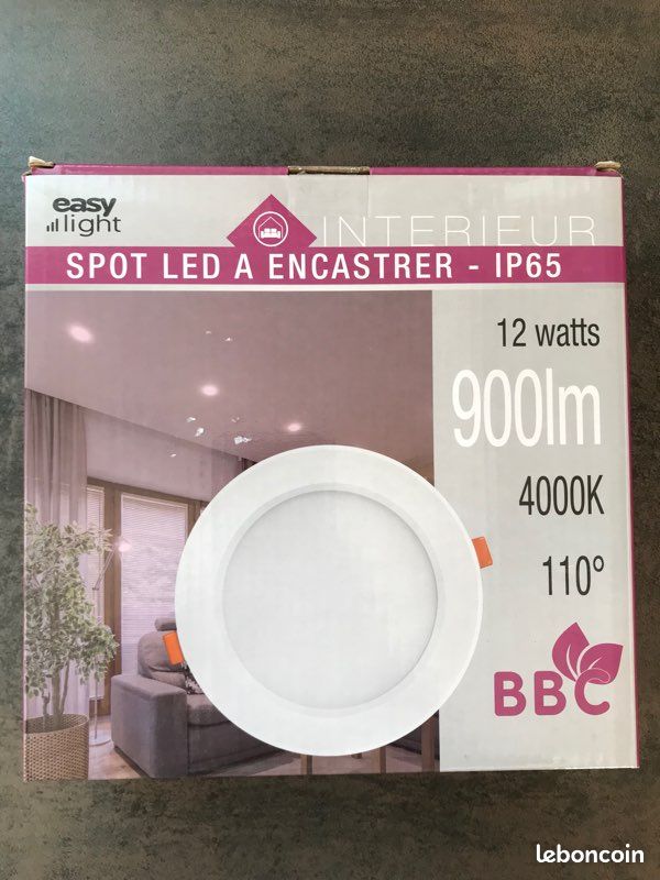 Spot led à encastrer IP65 neuf (image 1)