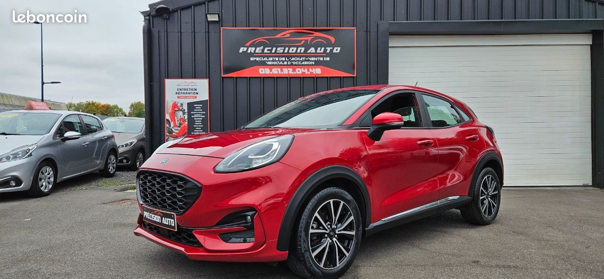 ☆Ford Puma / 1.0i EcoBoost 125 Ch MHEV / Pack Titanium / 2021 / Hybrid / Garantie / Reprise Possible ☆ (image 1)