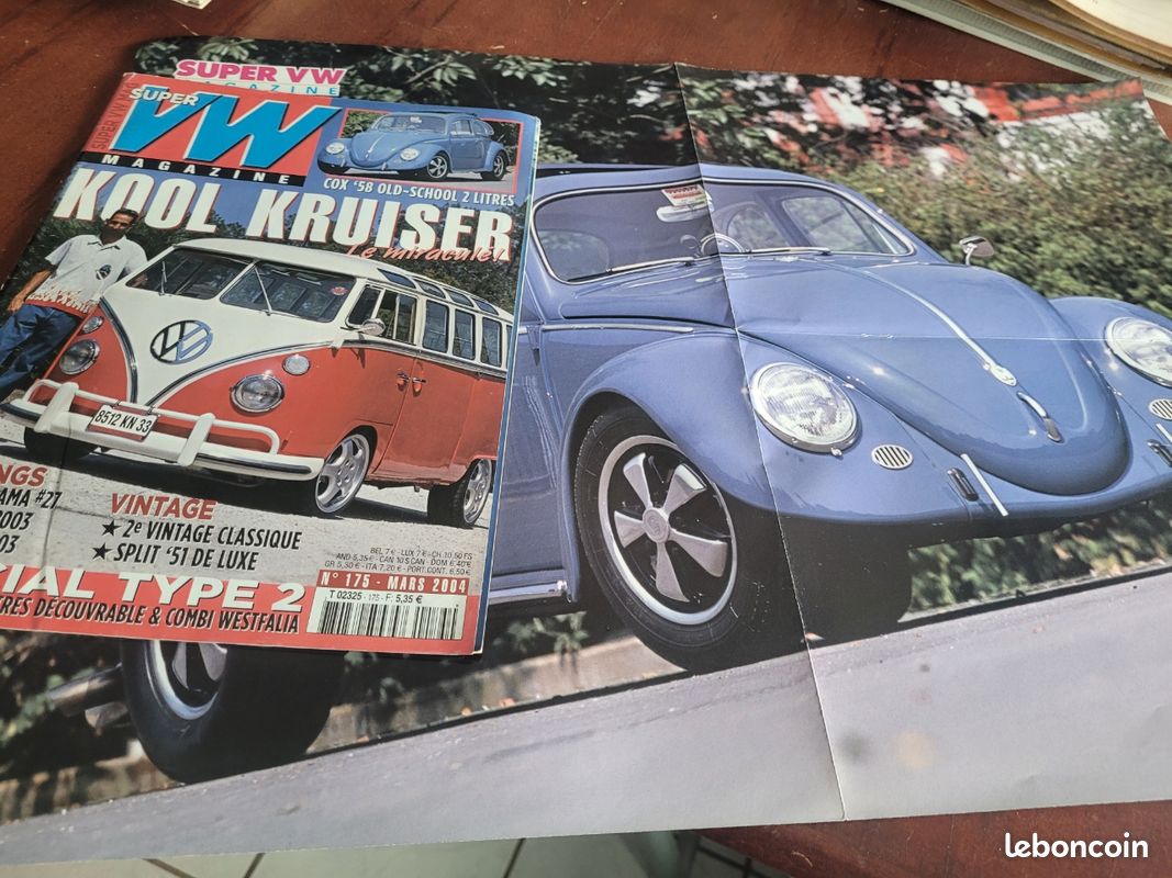 Lot 9 Mag SUPER VW MAG + Posters + 3 Magazines Cadeaux (VW Tech / Nitro) (image 10)