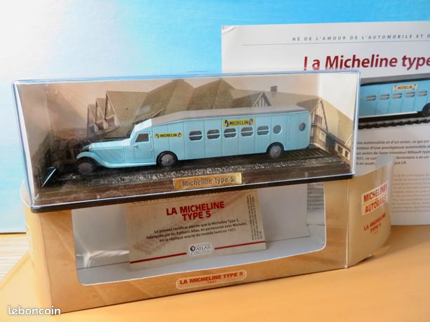 Micheline Type 5 de 1931 HO collection ATLAS - Modélisme