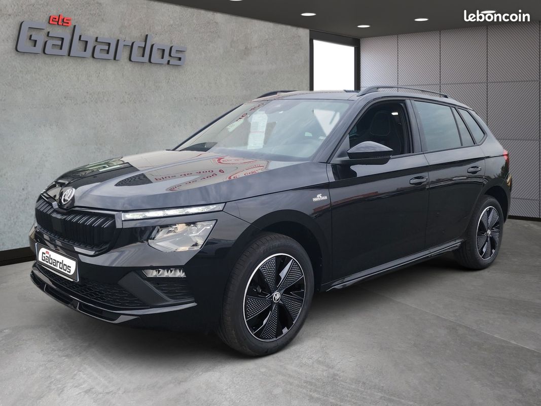 Skoda Kamiq 1L5 TSI 150CV DSG MONTE CARLO + TOIT PANORAMIQUE NOIR PERLE (image 1)