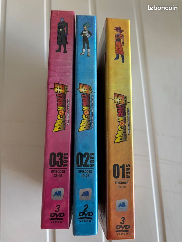 Lot de 3 DVD Dragon Ball super Saga 1 + 2 + 3 - DVD (image 4)