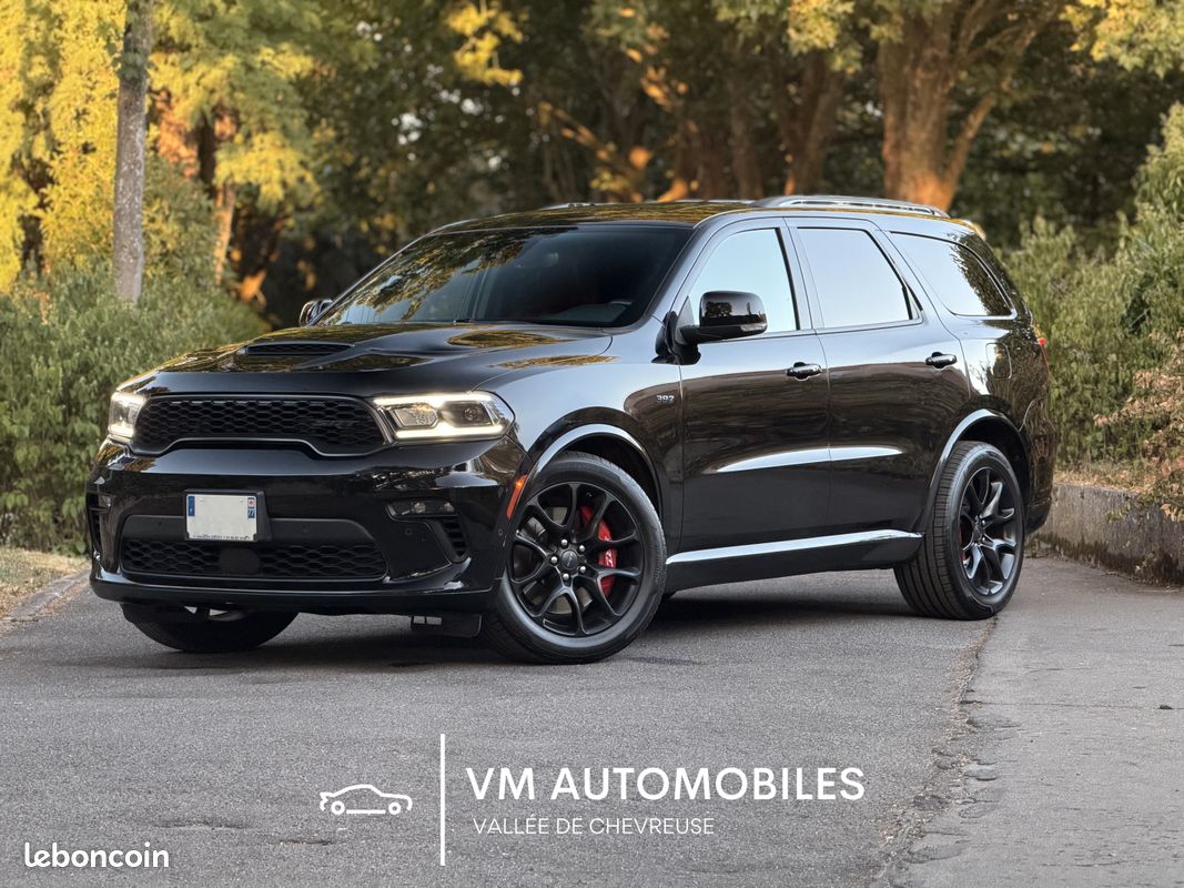 Durango SRT V8 6.4L 392 | TVA récupérable - CG 4 places CTTE | EN STOCK - Français - 1ère Main - Pack Attelage - Très rare - Suivi complet Dodge (image 1)