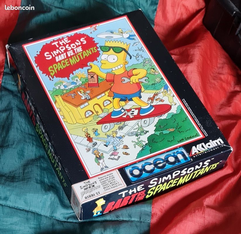 Jeu NES - The Simpsons Bart vs The Space Mutants