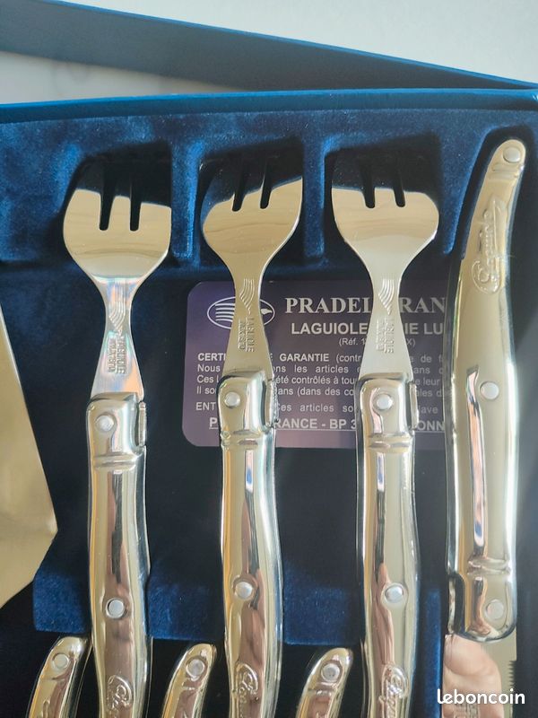 Laguiole de Pradel service à dessert collection luxinox de luxe (image 3)