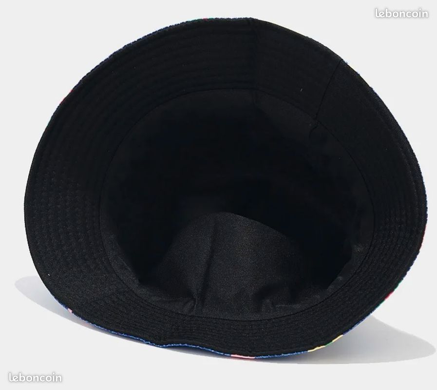 Chapeau neuf , bob à imprimé floral vintage double face pour hommes et femmes, protège soleil plage, pêche, 56-58 (image 4)