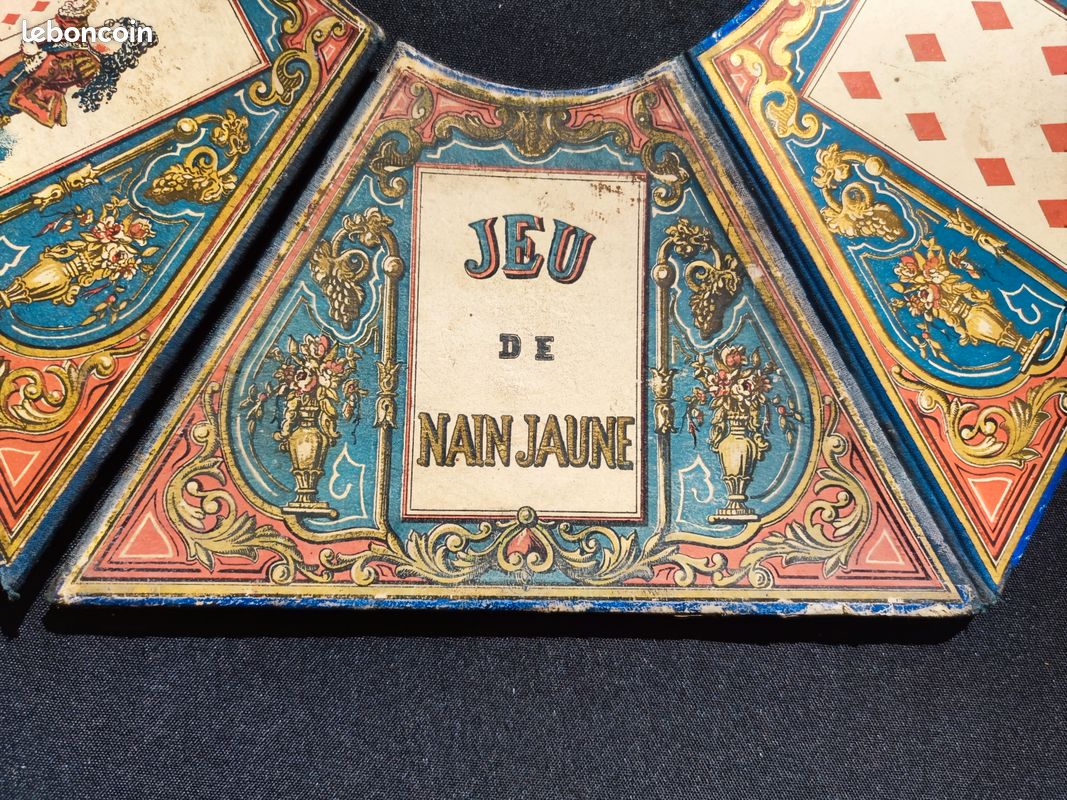 Jeu De Nain Jaune Ancien - Vers 1890 - Plateau En Très Bel état - France