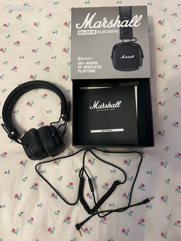 Casque Marshall Major III Bluetooth (image 1)