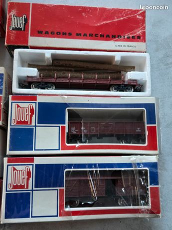 Set Jouef HO – 6 Chargements Pour Wagons 620/621 – Train électrique – Boîte