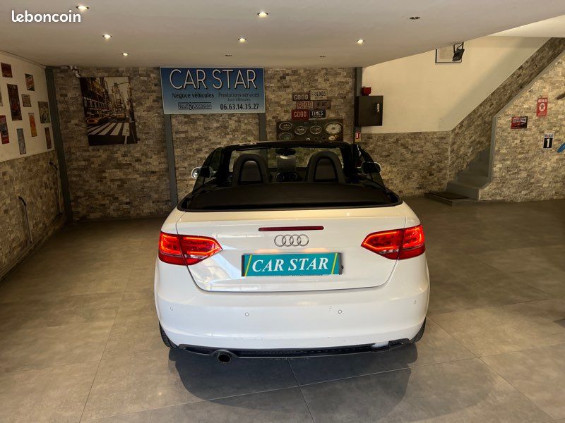 AUDI A3 CABRIOLET 2.0 TDI 140 S Line première mise en circulation le 14/03/2013 , garantie : 12 mois (image 3)
