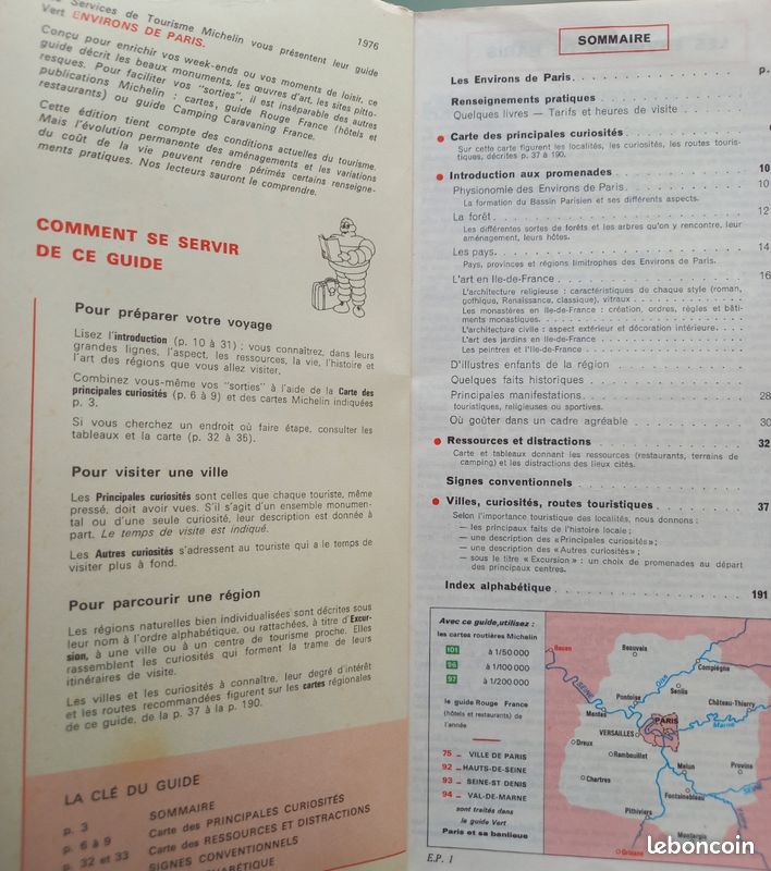 Livre Michelin "environs de Paris" (image 2)
