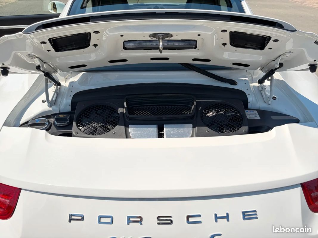 PORSCHE 911 (991.1) Coupe 3.8 400ch Carrera S PDK - Sport Chrono Plus - Cuir étendu - TO - Echappement sport (image 17)