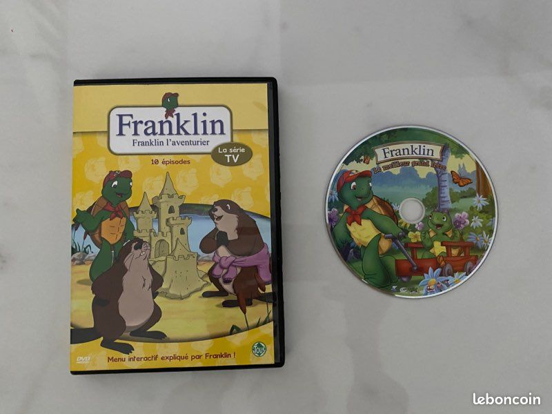 Deux DVD film enfant Franklin (image 1)