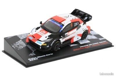 TOYOTA YARIS WRC Ogier au Rallye Monté Carlo 2023 - miniature à l'échelle 1/43 (image 1)