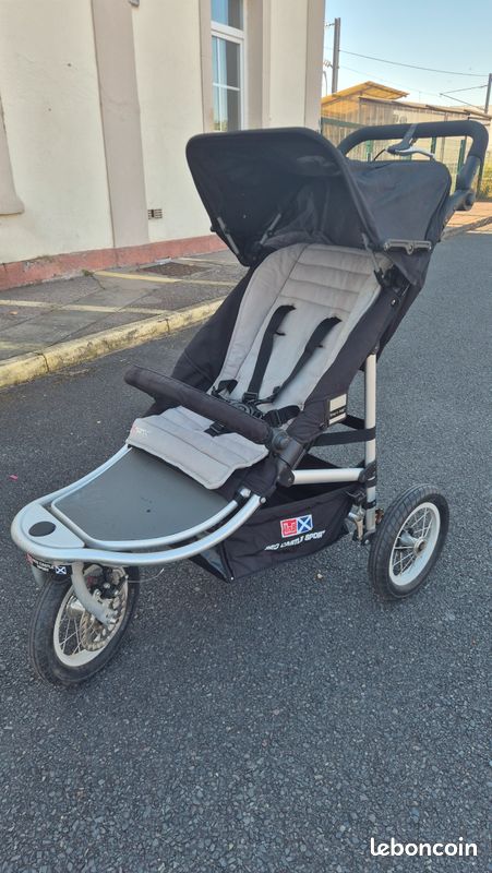 Poussette 3 roues Red Castle Shop'n Jogg Disc + Siège Auto Cosy (Groupe 0) (image 1)