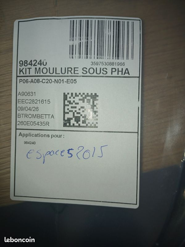 Enjoliveur sou phare espace 5 (image 2)