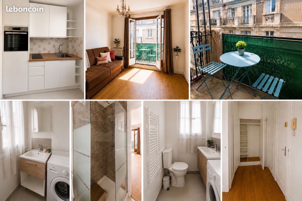 Appartement 1 pièce 27 m² · à Paris · 27 m² · 1 450 €