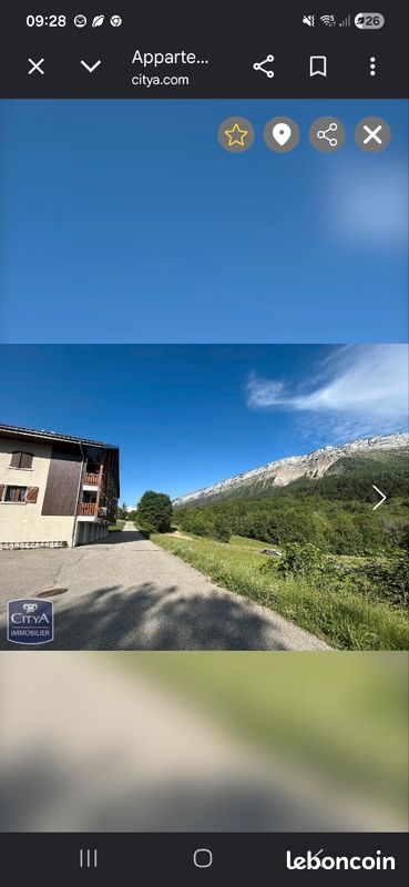 Appartement 2 pièces 45 m² · à Les Déserts · 44,7 m² · 135 000 €