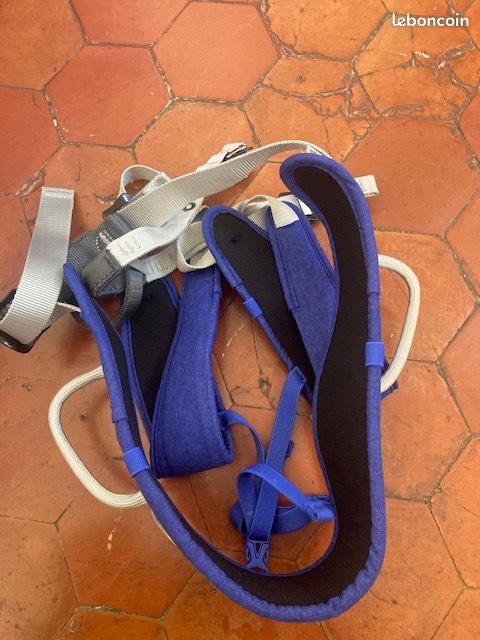 Harnais escalade réglable Corax Petzl T1 bleu (image 3)