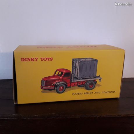 DINKY TOYS Berliet Porte-Container Ref 34B 1956 Bon Etat EUR