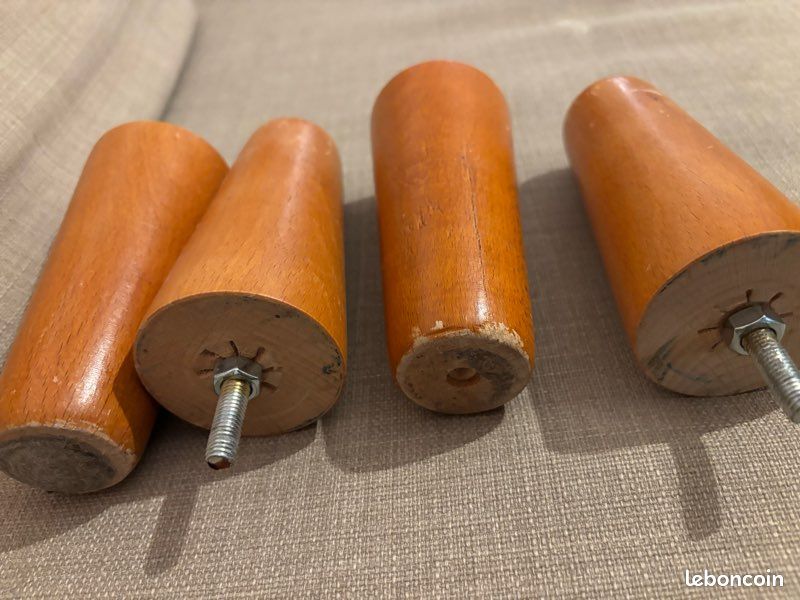 Pieds de lits / fauteuil en bois (image 3)