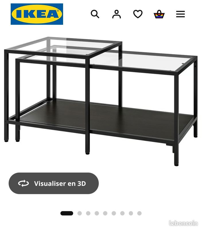 Table basse gigogne (image 1)