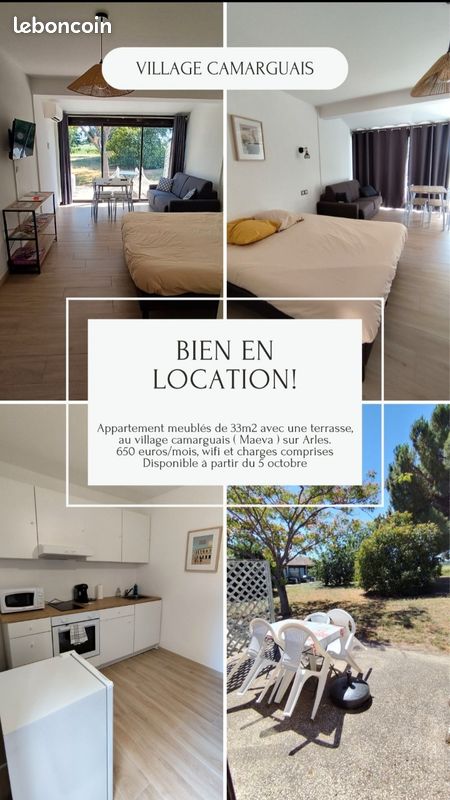Appartement 1 pièce 33 m² · à Arles · 33 m² · 675 €/mois