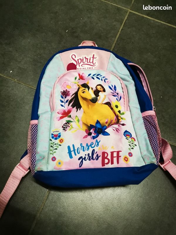 Sac à Cartable Spirit Mnsruu Sac Sac A Dos Ecole Cheval Sac A Dos