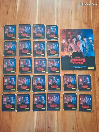 Panini Stranger Things - Blister 13 Pochettes + 1 Offerte (70 Stickers)