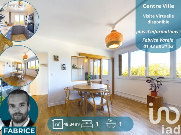 Appartement 3 pièces 48 m²