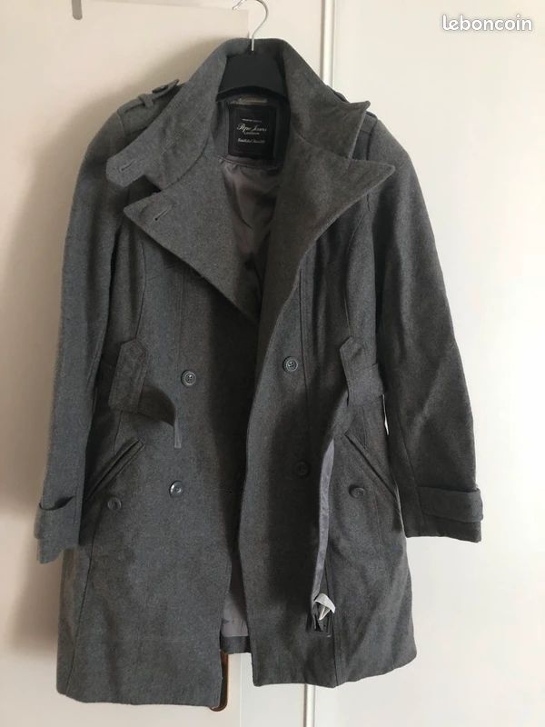 Caban gris Pepe Jeans – Taille L (40) (image 1)
