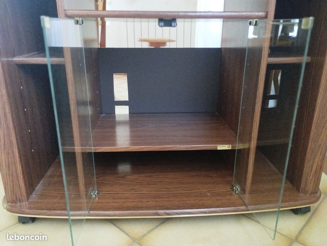 Meuble TV et Hifi , box ; sur roulettes (image 3)