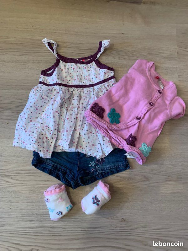 Lot de vêtements et ensemble 12 mois printemps été (image 7)