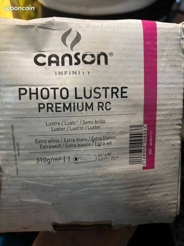 Papier photo jet d'encre en feuilles
