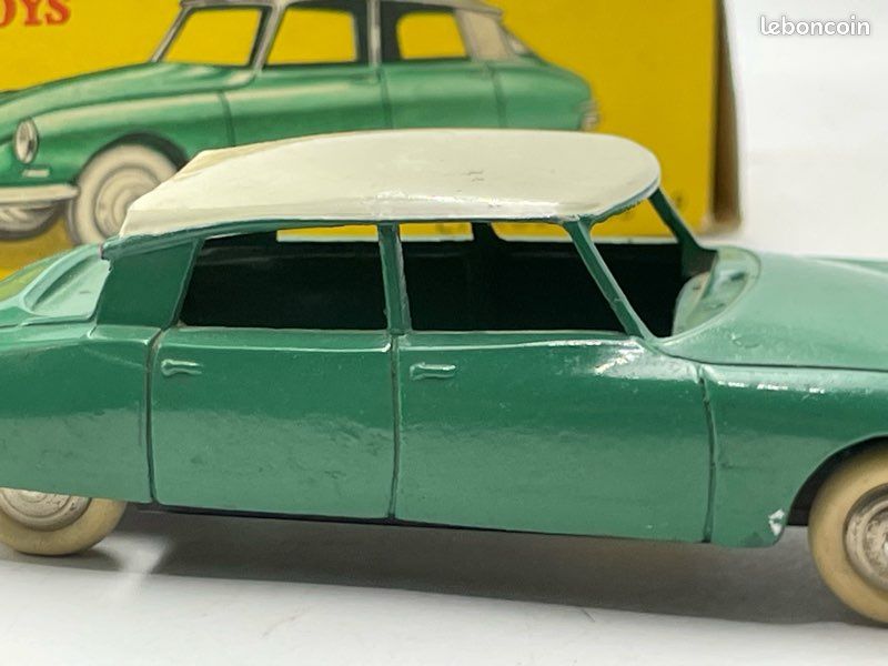 Citroën DS-19 Dinky Toys 530 – Meccano-France, 1964, échelle 1/43, Verte Avec Boîte