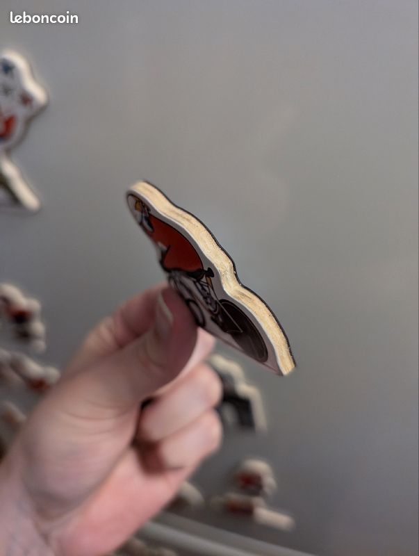Magnet Mascotte Jeux Olympiques en Bois à choisir parmi 20 visuels (image 4)