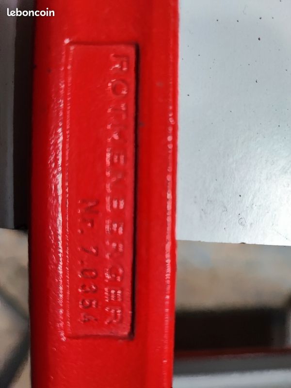 Clé a griffes façon 18" et une rothenberger 18" neuve (image 2)