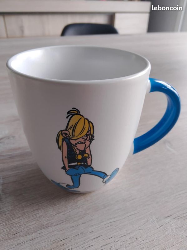Mug Astérix Et Obélix – Tasse En Porcelaine The Good Gift 'Supporter Des Bleus'