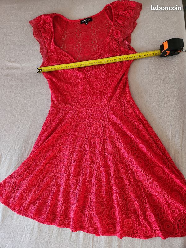Robe rouge MORGAN taille M EU ou UK10 ou 40 (image 6)